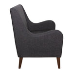 Spencer Winged Arm Chair Charcoal