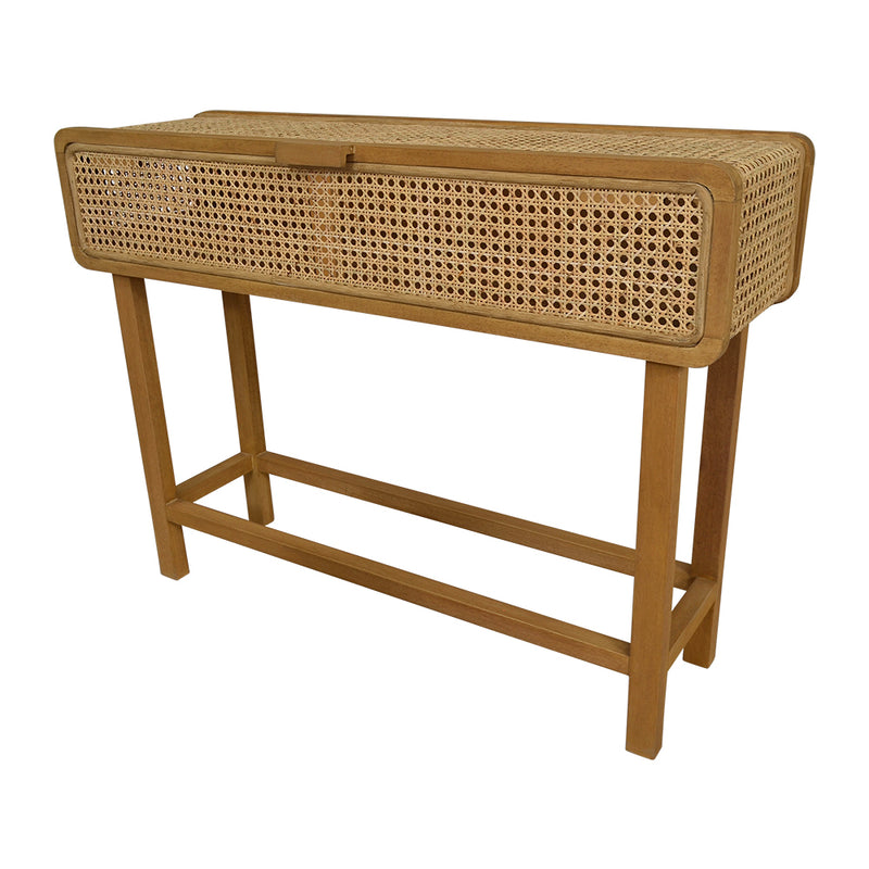 Seabrook Rattan Console Table