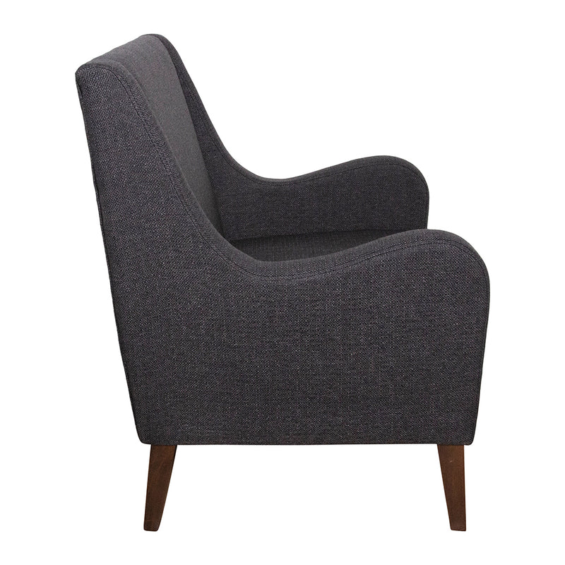 Copy of Spencer Winged Arm Chair Charcoal