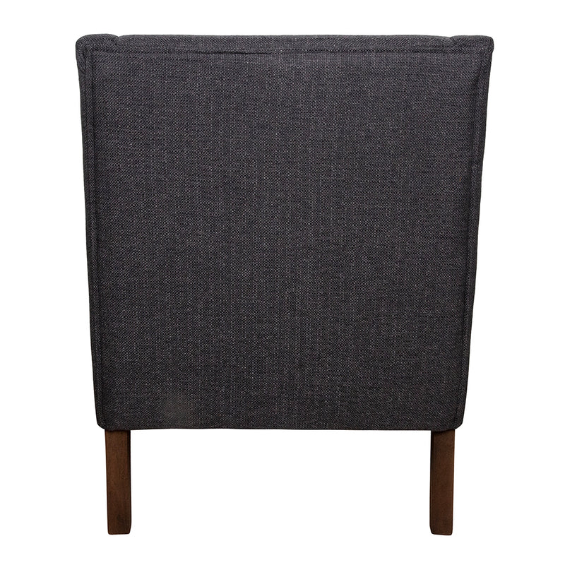 Copy of Spencer Winged Arm Chair Charcoal