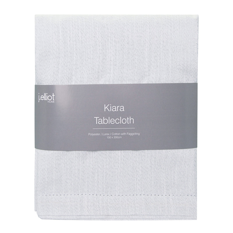 Kiara Table cloth with Fagotting
