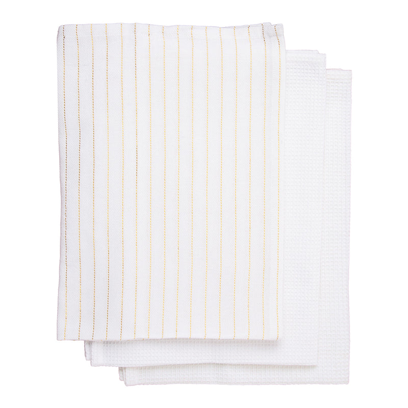 Festive Stripe Tea Towel