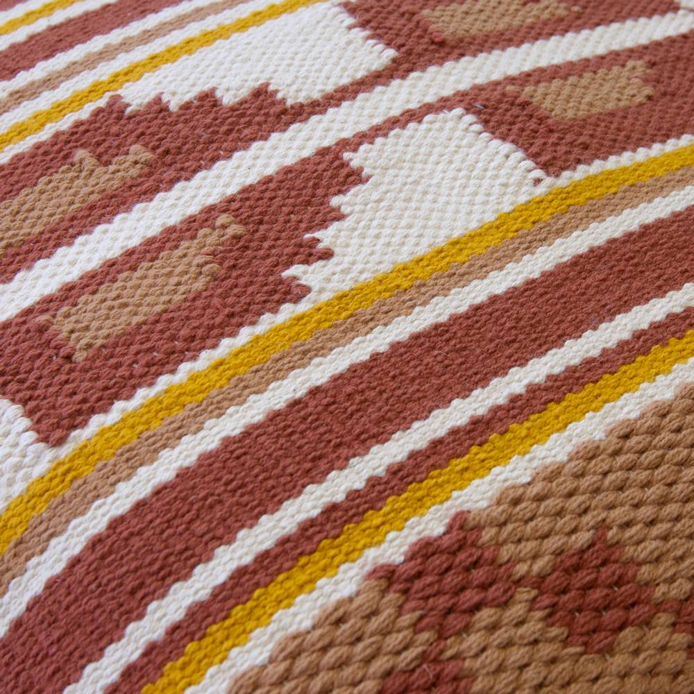 Almeria Cushion Red Multi 50cm x 50 cm
