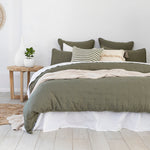 Willare Quilt Cover Set Moss